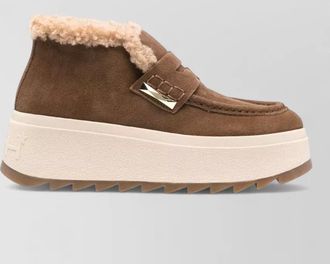 Ash leather ankle boots