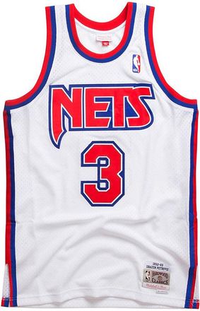 Mitchell & Ness x NBA New Jersey Nets 1992-93 Swingman Jersey Drazen Petrovic 3 SMJYLG19016-NJNWHIT92DPE
