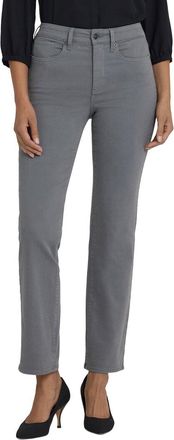 NYDJ Petite Marilyn Lunar Stone Straight Leg Jean