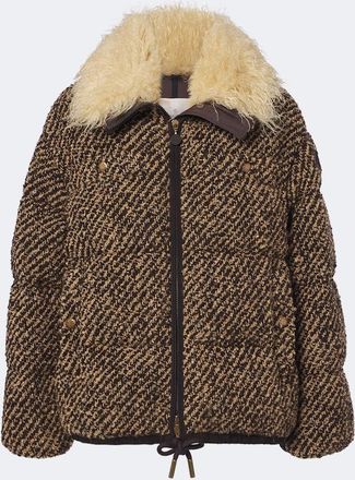 Moncler Piumino Dynamique in boucl&eacute;