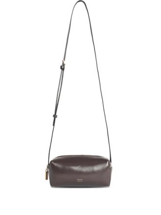 Khaite mini adjustable-strap cross-body bag - women - CALFSKIN - One Size - Brown