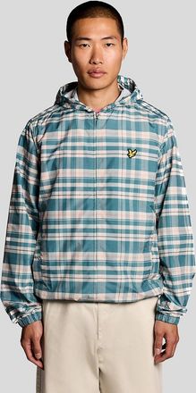 Lyle & Scott Lyle And Scott Mens Tartan Lightweight Hooded Jacket - Size: Regular/36