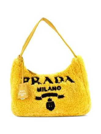 Prada Re-Edition 2000 Terry kleine tas - Zwart