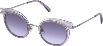 Swarovski Womens SK0169 81Z Sunglasses - Purple - One Size