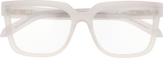 Off-white 55mm Square Reading Glasses in Light Grey at Nordstrom Rack