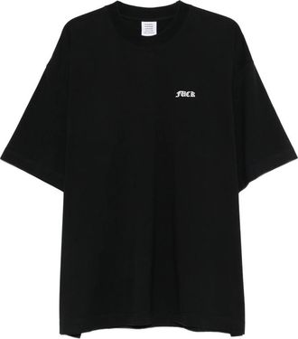 VETEMENTS Lettering-print T-shirt