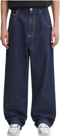 VETEMENTS Hip-Hop Jeans - Heren - Loose Fit Jeans - Blauw - W31 - Katoen - Jeans
