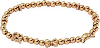 Alex and Ani Carbs Are My Love Language Beaded Stretch Bracelet at Nordstrom