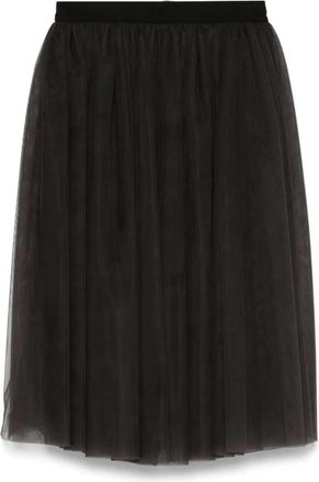 Dolce & Gabbana Gonna Midi In Tulle-Donna