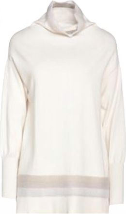 Tortona 21 Womens Turtleneck Top In Blush