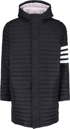 Thom Browne 4-Bar Coat - Black