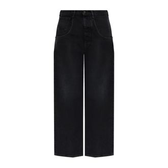 Maison Margiela Heren, Jeans, Zwart, Maat: W31 Katoen