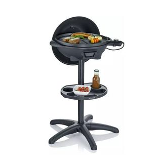 Severin 8541 Barbacoa El&eacute;ctrica Negro Mate 2000 W
