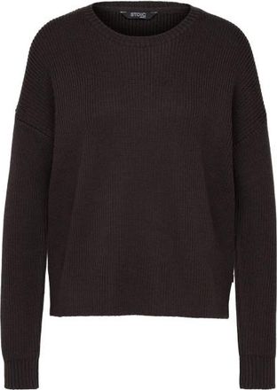 Stoic Heavy MerinoKnit MMXX.Rutvik Sweater Merinopullover f&uuml;r Damen | schwarz