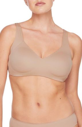 Thirdlove ComfortStretch Wireless Smoothing Bra in Taupe at Nordstrom, Size X-Large