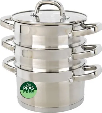 Salter Vaporera Salter Bw13906 Timeless De 18 Cm Y 3 Niveles