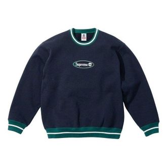SUPREME x Timberland Crewneck Navy Green SUP-SS21-709