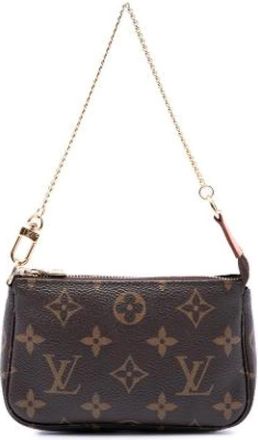 Louis Vuitton Pre-owned Mini Pochette Accessoires - - Pre-owned - Donna - Marrone - ONE SIZE