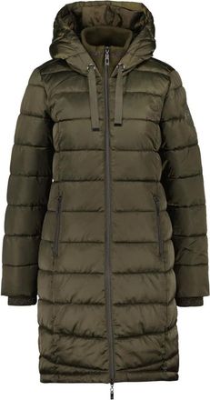 Monari Elegante cappotto trapuntato - - Coats - Donna - Verde - 3XL