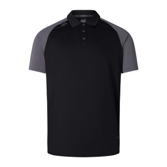 Canterbury Of New Zealand Heren Elite Polo Shirt (Zwart/Magneetgrijs)