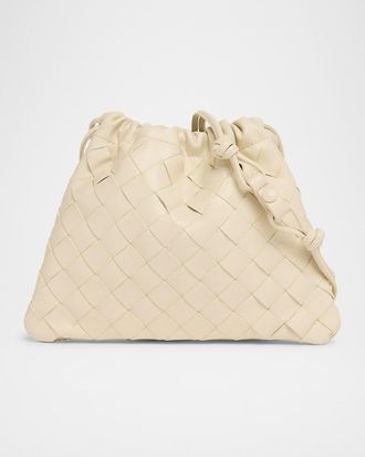 Bottega Veneta Small Leather Pouch Crossbody Bag