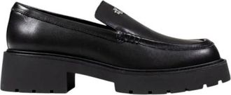 Calvin Klein Jeans Lace Up Wool Slip-On Schoenen - Dames - Loafers - Zwart - 40 EU - Wol - Schoenen
