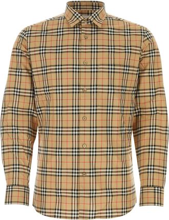 Burberry Embroidered Poplin Shirt