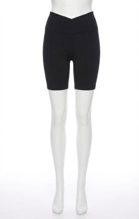 Z Supply Crossover Bike Rib Short In Black