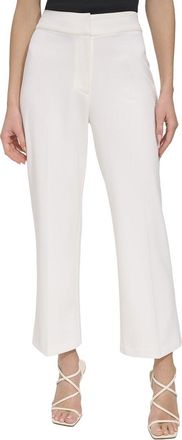 DKNY Dkny Crop High Rise Wide Leg Pant