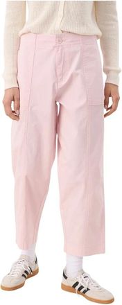 Part Two Moderne Lotus Broek met Wijde Pijpen - Dames - Straight fit broeken - Roze - L - Broeken