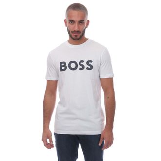 HUGO BOSS Heren Thinking 1 Logo T-Shirt (Wit)