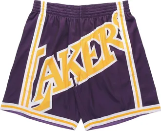 Mitchell & Ness x NBA Big Face Shorts Los Angeles Lakers SHORBW19069-LALPURP96