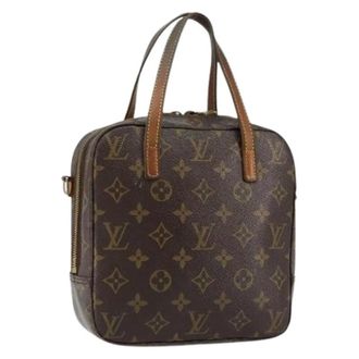Louis Vuitton Pre-owned Spontini Handbag - - Pre-owned - Donna - Marrone - ONE SIZE