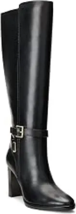 Ralph Lauren Womens Manchester Knee High Boot In Black