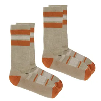 Rei Co-Op Out The Door Merino Wool Crew Socks - 2 Pairs Orange M