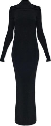 Balenciaga Vestido Largo de Manga Larga - Dresses - Mujer - Negro - S