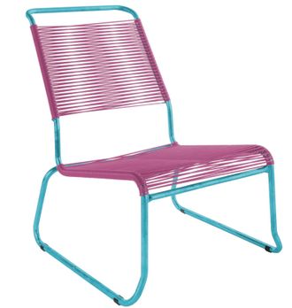 Schubiger M&ouml;bel Spaghetti-Kufen-Lounger-Hochlehner S&auml;ntis