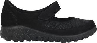 Waldl&auml;ufer Havy Ballerina - Dames - Ballerinas - Zwart - 40 1/2 EU - Leer - Schoenen