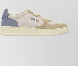 Autry medalist low-top sneakers with contrast heel