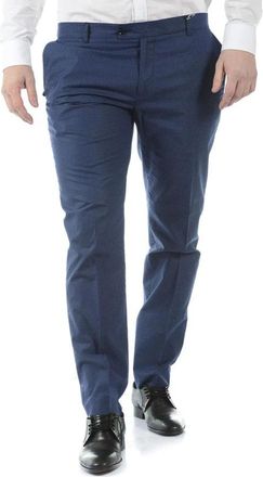 Daniele Alessandrini Jeans - Heren - Nette broeken - Blauw - XS - Katoen - Broeken