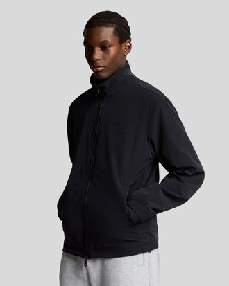 Lyle & Scott Mens Keyline Windbreaker Jacket - Black - Size X-Large