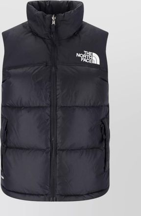 The North Face high neck padded sleeveless jacket