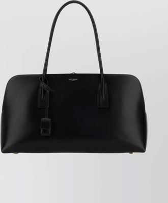 Saint Laurent structured leather shopping shoulder bag