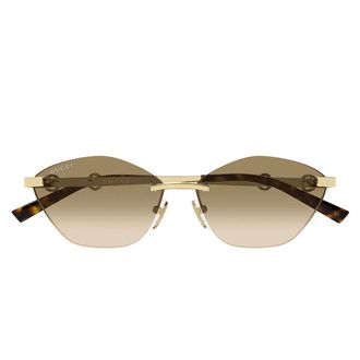 Gucci Sunglasses Gg2050 S 004 Gold/Brown Women
