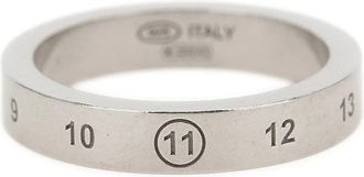 Maison Margiela Numerieke Ring - Heren - Ringen - Grijs - 45 MM - Accessoires