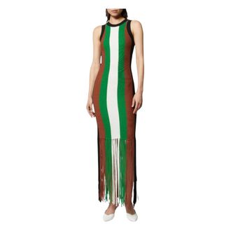 Silvian Heach Silvian Heach Kleed Midi Dress - Dames - Jurken - Veelkleurig - Maat: M