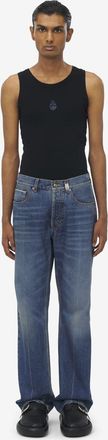 Alexander McQueen Alexander Mcqueen Mens Faded Blue Jeans Cotton - Size EU 50 (Mens)