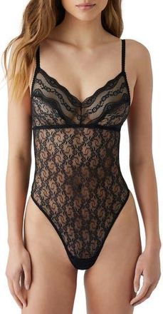 b.tempt'd by Wacoal Lace Kiss Bodysuit in Night at Nordstrom Rack, Size X-Large