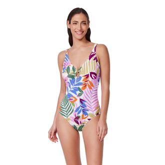 Gottex Costa Del Sol V-neck One Piece