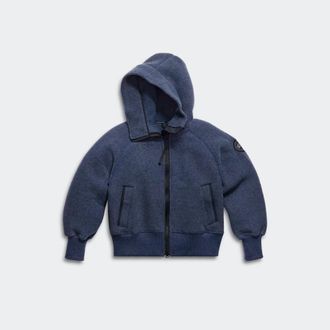 Canada Goose Chilliwack Fleece Bomber Black Disc (Women, Oxford Navy, XS)